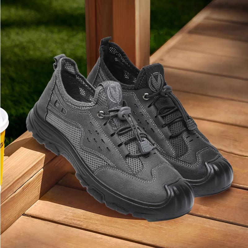 Fashion 2025 New Men's Breathable Men's Summer Shoes Mesh Outdoor Sports Shoes Soft Sole Anti Slip Wear Resistant Free Shipping Shoes