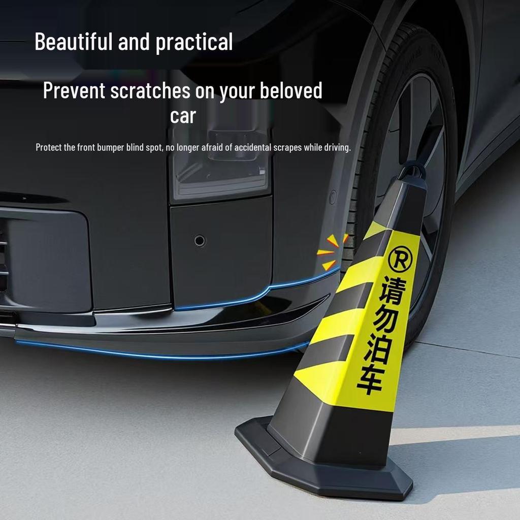 Ideal i6 Front Bumper Lip Protector - Paintable Anti-Collision Corner Body Kit Accessory