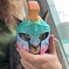 Casco da Gatto Stampato in 3D Stile Centurione Romano Costume per Animali Domestici Leggero Copricapo Unico per Gioco di Ruolo Animali Domestici Sessione Fotografica