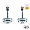 EDP1686-1 2 Pieces Rear Door Hinge Brake Stop Check Assy Limiter Strap for Subaru Forester MK4 SJ 2012-2018 62124FG003