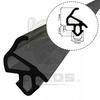 Seal for PVC windows S-1559 ALUPLAST BLACK 1m