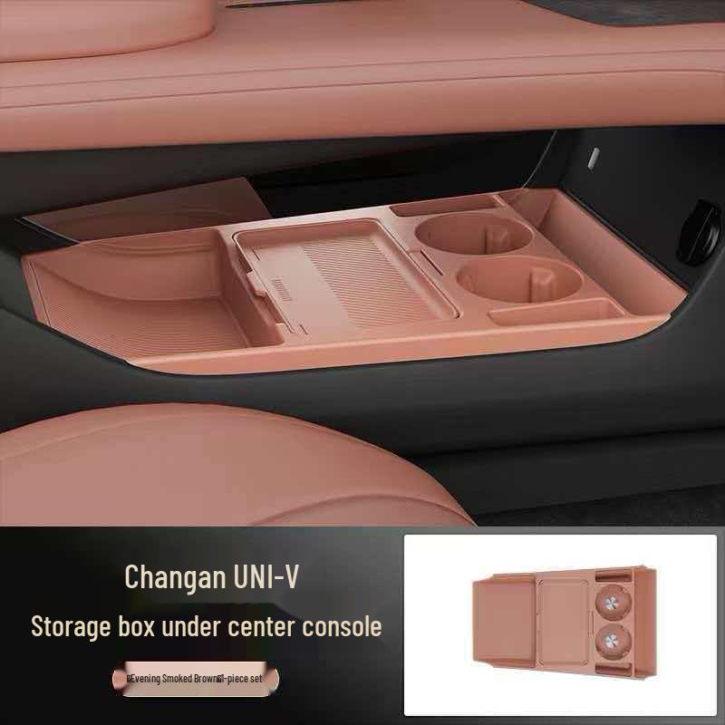 "Changan UNI-V Center Console Glasses Holder: Fits 25 Models, Custom Car Accessory".