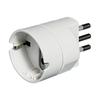 Adaptateur de prise de courant - S3623DE - Blanc - Type L (IT) - 10 A