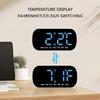 Practical Digital Alarm Clock With Easy To Read Large Screen 2 Alarms Temperature Display Calendar For Varied Schedules