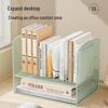 Multi-Layer Desktop Book Stand & Document Organizer