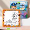 Professional Character Matching Three-dimensional Puzzle Drawing Board Two-in-one Children's Early Education Puzzle Enlightenment Wooden Puzzle