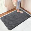 Super Absorbent Corduroy Bathroom Floor Mats Non-slip Bathroom Household Bathroom Mats Bedroom Door Mats Home Decoration