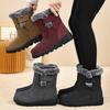 Winter Velvet Warm Women's Velvet Shoes, Casual Snow Boots for Women, with Soft Warm Lining, Fashionable and Trendy Casual Women's Shoes