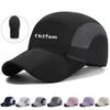 Custom Summer Foldable Quick Drying Baseball Cap High Quality Exquisite Brand Duckbill Hat Fashionable and Simple Sun Sports Hat