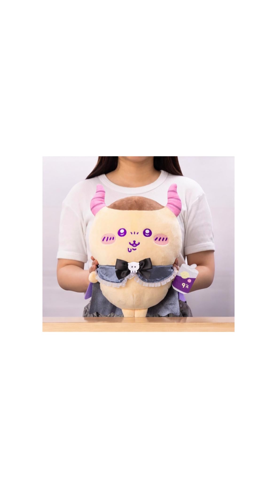 

Tenshi Akuma Official Akumana BIG Plush Toy (Kuri Manju)