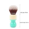 Yaqi Surf 22mm Synthetic Hair Shaving Brush for Mens with Logo Provide Comfortable Professional Durability Travel Shaving Brush