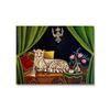 Vintage Funny Cat Posters And Print Pet Animal Wall Art Canvas Painting Picture For Living Room Bedroom Bathroom Home Decoration No Framed
