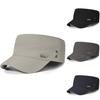 Stylish Breathable Adjustable Flat Cap For Men Perfect For All Seasons With Uv Protection
