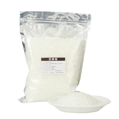 Cera d'api bianca naturale fai da te rossetto balsamo labbra materiale cosmetico senza odore cera d'api (500g)