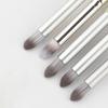 1pcs double head eye shadow brush makeup brush halo dye brush detail brush highlight brush soft fiber hair lying silkworm brush
