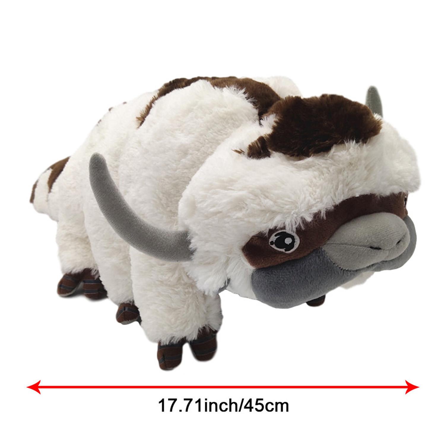 

45 см мягкие плюшевые игрушки милые плюшевые куклы украшение для домашнего дивана детские плюшевые игрушки Apa Bull подарки на день рождения принадлежности белый