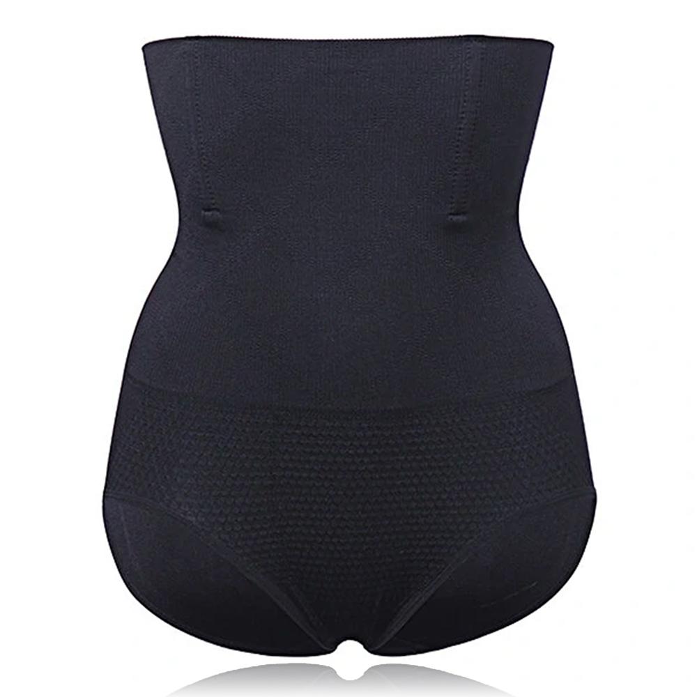 

Женское корректирующее белье с высокой талией, трусики с контролем живота, корректирующие трусики, компрессионные трусы для коррекции фигуры, тренировочные трусы 3XL/4XL чёрный