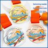 Custom Swimming Competition Medals & School Commemorative Plaques