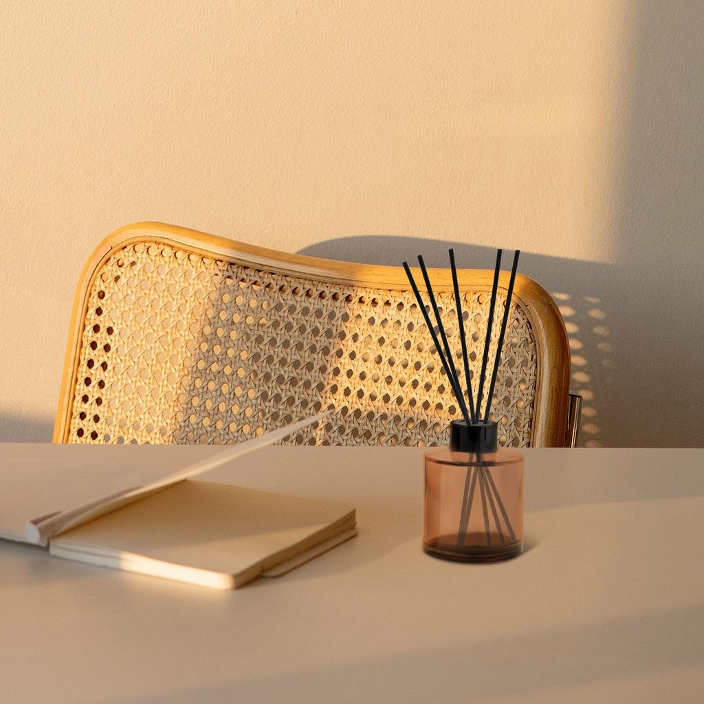 100Pcs Reed Diffuser Sticks Fiber Fragrance Refill Essential Oil Aroma Dispersal Sticks for Home Scent Enhancing Decoration