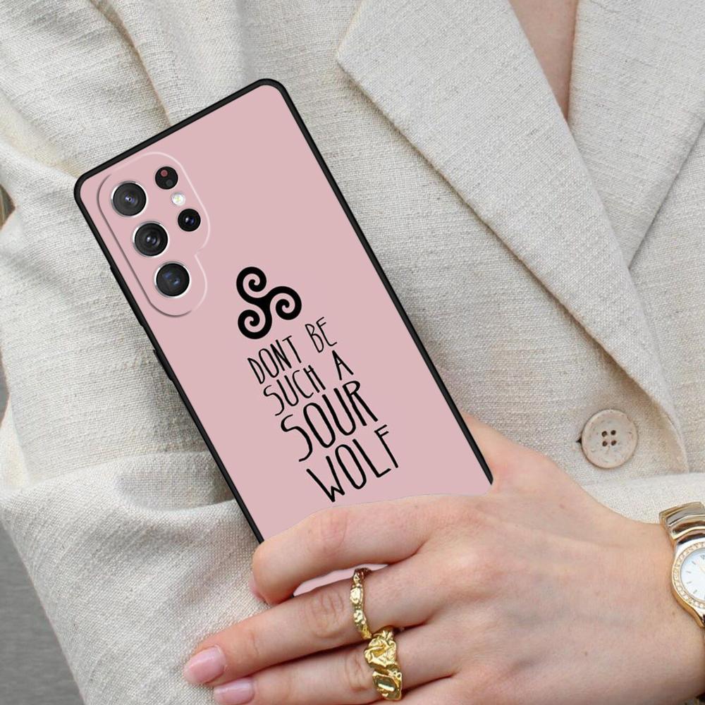 Teen Wolf American Thriller TV Series Cell Phone Case for Samsung Galaxy S26 Ultra S25 S24 S23 S22 S21 S20 Note10 Cover