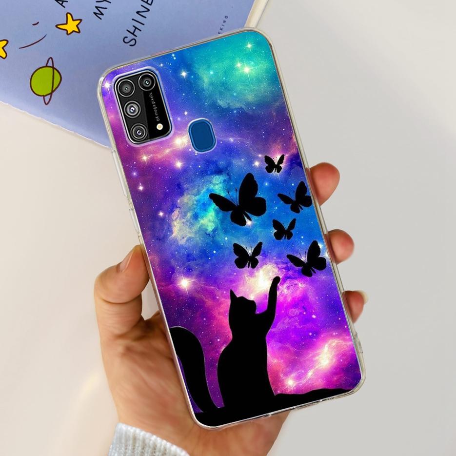 For Samsung Galaxy M31 Case SM-M315F Colorful Painted Cover Soft Slim Phone Case For Samsung M31 Prime M 31 s Galaxy M31s Fundas