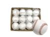 Baseball Balls for 1 Dozen PVC Club Individually Catch Ball PEAKS&TREES Practice, (12 Balls), Leather, Activities, White, Plain, Wrapped, (Hard Ball)
