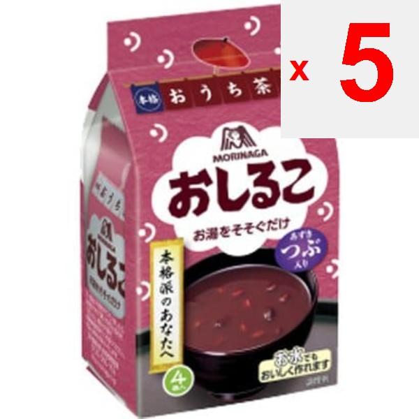 Morinaga Seika Oshiruko (süße rote Bohnensuppe) 4 Beutel Wagashi