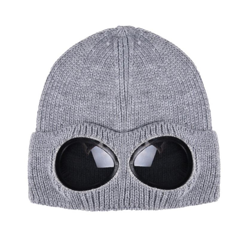 Cappello da donna invernale Berretto Solido antivento Occhiali Skullies  Cappello da uomo Outdoor Casual Knitted Keep Warm Hat acquista in modo  economico — spedizione gratuita, recensioni reali con foto — Joom