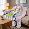Throw High-Density Short Plush Blanket For Sofa Nap Air-Conditioned Room Skin-Friendly Cute Sexy Anime Characters SUPER SONICO