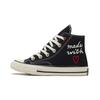 Chuck Taylor All Star Anni '70 Scarpe Alte in Tela Sneakers Bambini Nere 370579C