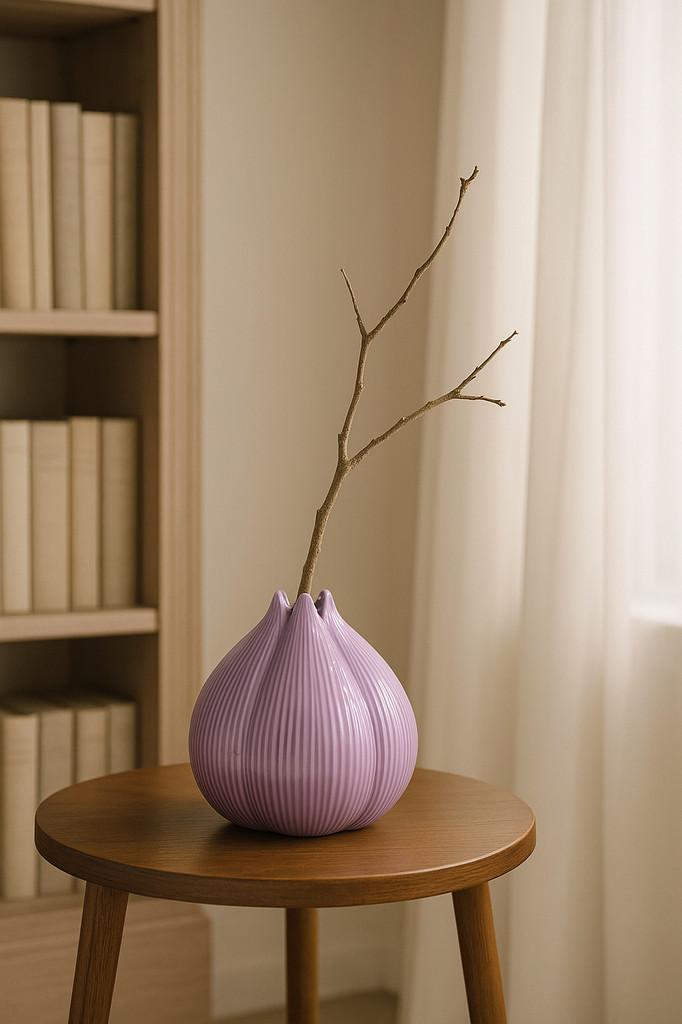 Cibulovitá květinová váza, keramické narozeninové dárky, bytové dekorace, moderní umění