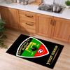 Glentoran FC Customizable name kitchen floor mat easy to clean and wipe down Suitable for kitchens living rooms and entryways—a perfec