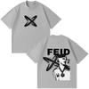 Feid Ferxxo Tour Graphic T-shirt Men Women Printed Tee Summer Casual Fashion Clothing Tops High Quality Vintage Hip Hop Streetwear