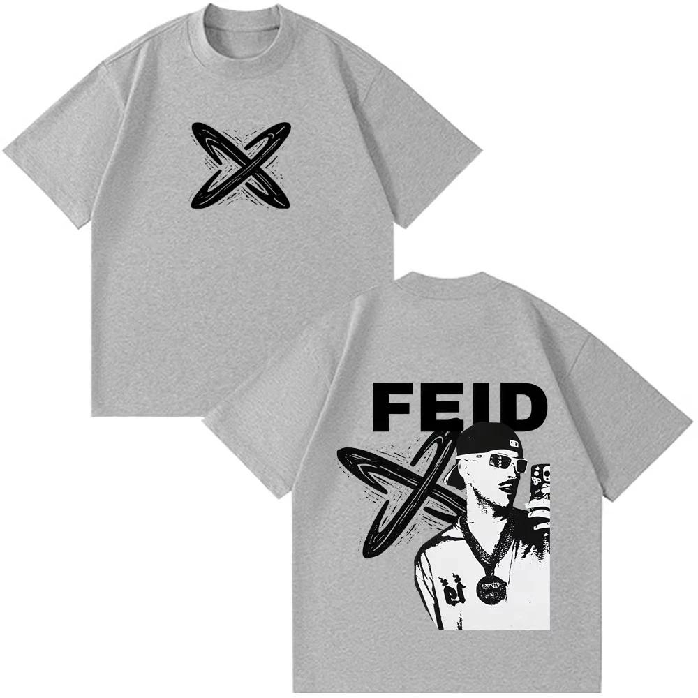 Feid Ferxxo Tour Graphic T-shirt Men Women Printed Tee Summer Casual Fashion Clothing Tops High Quality Vintage Hip Hop Streetwear