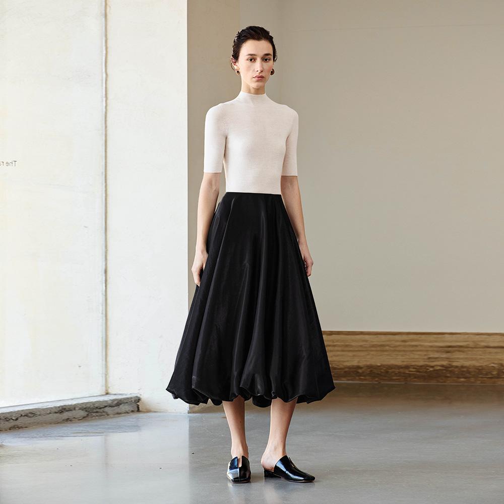 Waiwaiaiem Yy_Satin Bud Skirt_3 Color