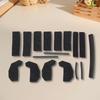 17PCS Hardtop Headliner Roof Seal Kit Replace 68026937AB Hardtop Headliner Roof Seal Replacement Parts for Wrangler JK 2018