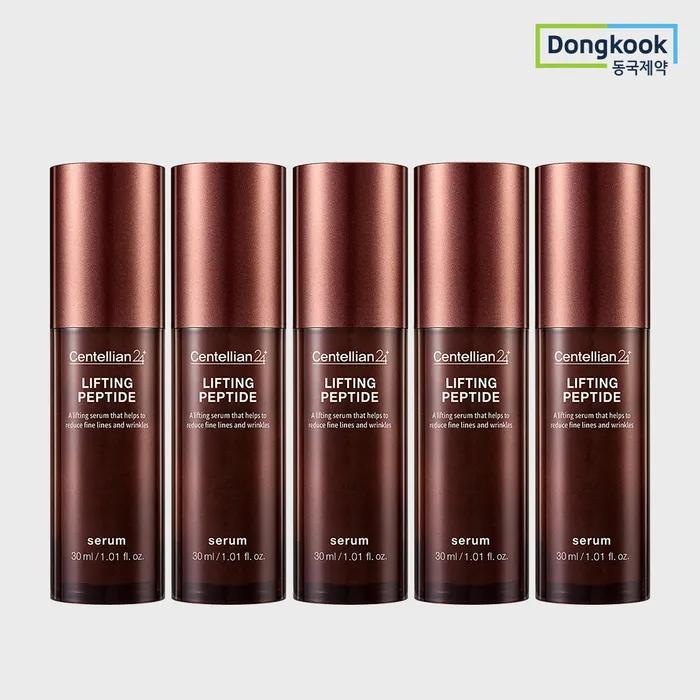 

Centellian24 Lifting Peptide Serum 30ml x 5 Intensive Lifting Care Elasticity Boosting High Concentration Whitening Wrinkle Improvement Functional