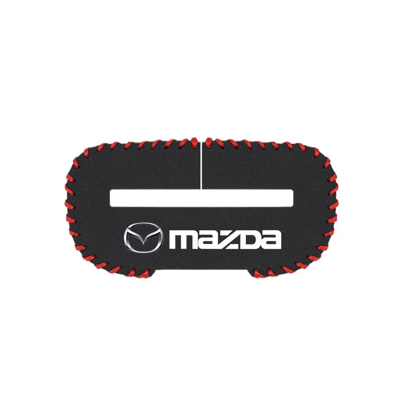 

2025 Hot Car Seat Belt Plug Case Safety Strap Buckle Trim Cover Sticker For Mazda 2 3 6 5 Atenza CX3 CX5 MX5 CX7 Axela CX30 CX90