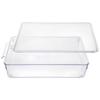 Fridge organizer with lid 32.5x20x7.5 cm