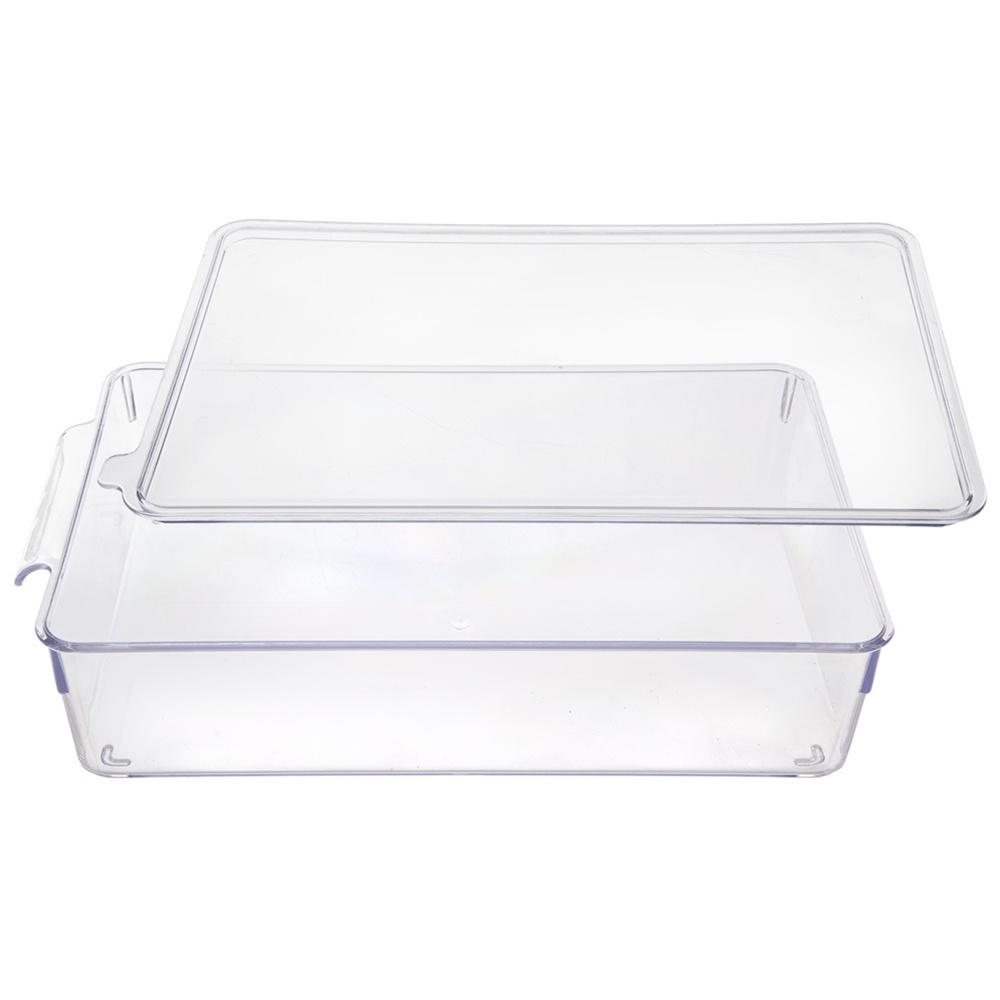 Fridge organizer with lid 32.5x20x7.5 cm