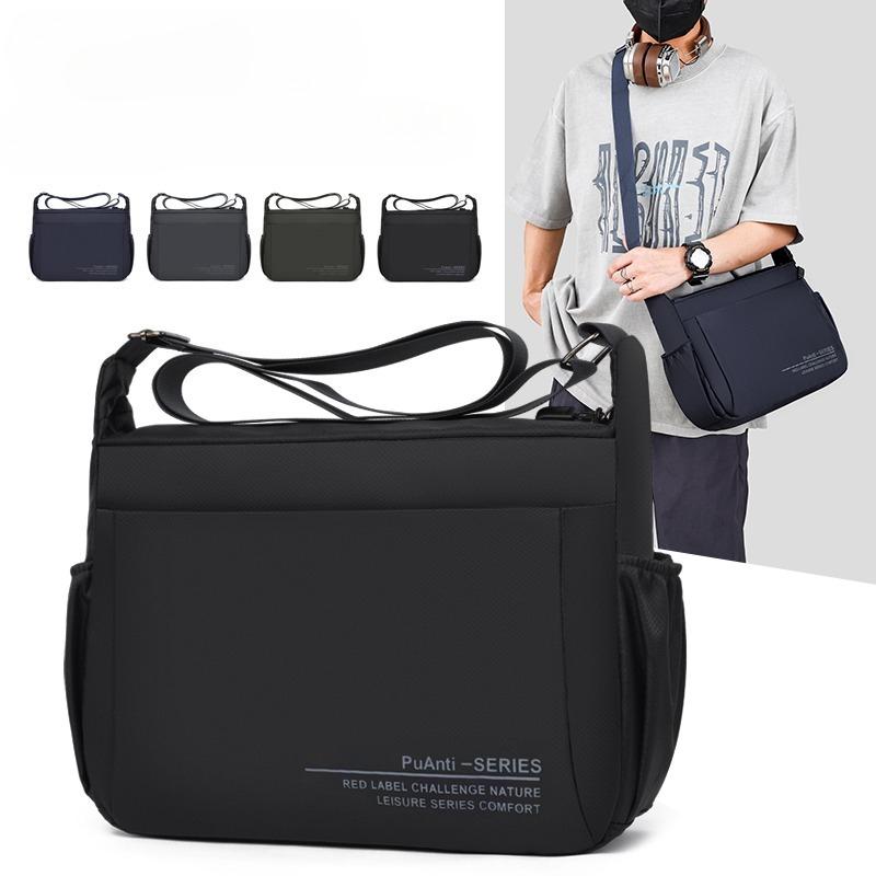 Fashion Waterproof Oxford Men's Messenger Bags Brand Designer Zipper Multifunctional Men's Shoulder Bags for Business