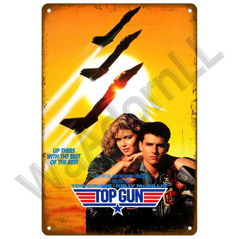 Vintage Metall Zeichen Film Retro Zinn Zeichen Ästhetischen Wohnzimmer Metall Wand Dekor Dekoration Kino Industrie Deco Filme Poster