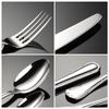 304 stainless steel, forged western lace Garvey knife, fork and spoon hotel restaurant steak knife and fork set