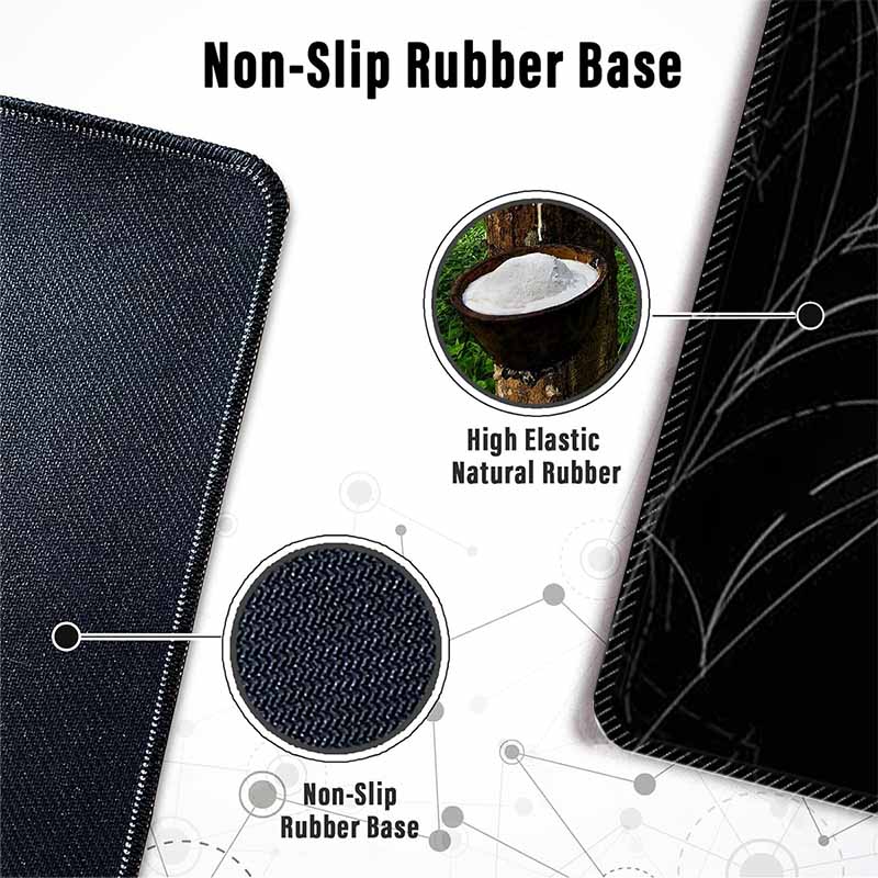 HD Large Gaming Mousepad Spider Web Mouse Mat Big Desk Pads Desk Protector Non-Slip Rubber Mouse Pad XXL Big Keyboard Table Mat