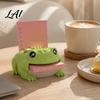 Gift for Colleagues Cute Frog Adhesive Note Dispenser Creative Cartoon Animal Stationery Organizer 3D Student Study Desk Accessories Print
