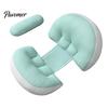 Rapid Recovery Pregnancy Support Pillow with Adjustable Belly Wedge Travel-friendly Pregnant Ergonomic Design Abdomen Back Body Portable