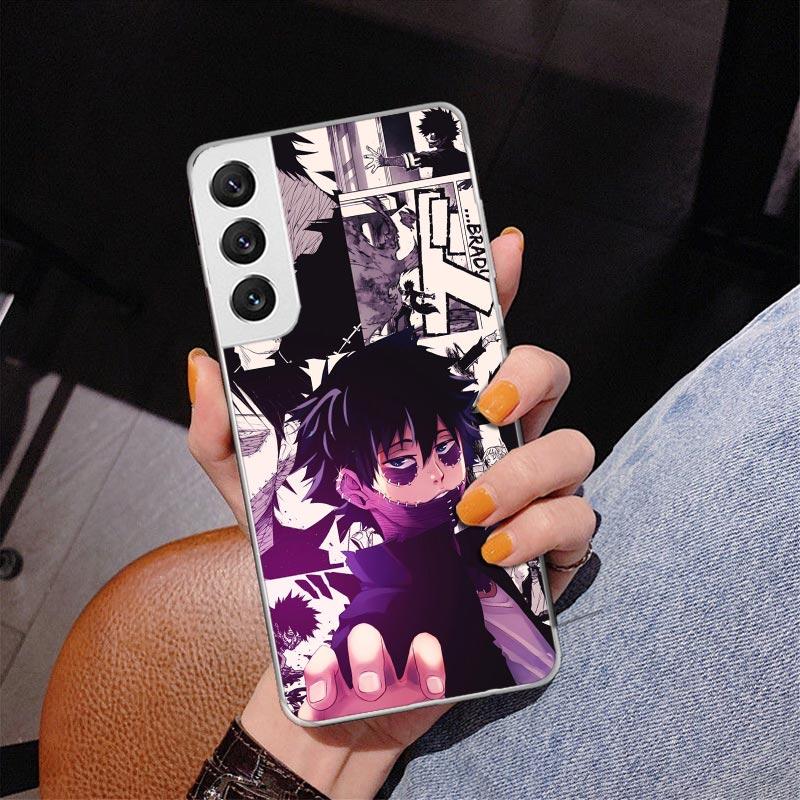 

My Hero Dabi Bnha Phone Case For Samsung Galaxy S24 S25 Edge S26 Ultra S23 S22 S21 Plus S20 FE + Personalized Print Cover Galaxy Samsung S20 Ultra