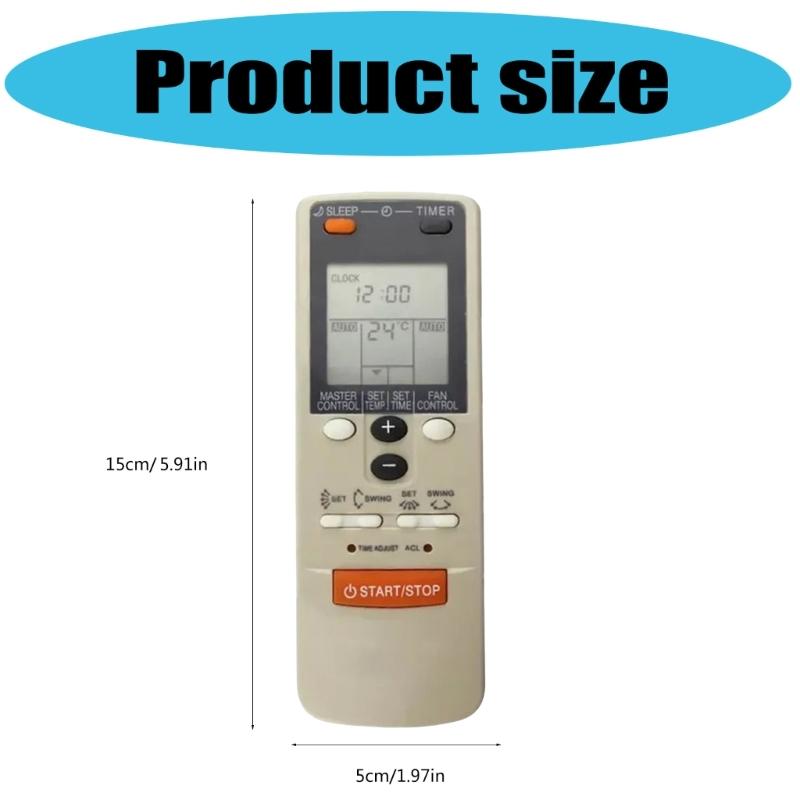 Air Conditioner Remote Control Replacement for AR-JW19 AR-JW11 AR-DB4 AR-DB7 AR-HG1 LCD Remote Controller Accessories