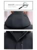 Men's Mid-Length Winter Down Jacket for Middle-Aged and Elderly