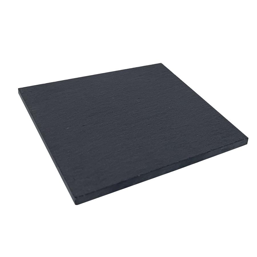 Japanese Style Round Slate Coaster Set - Natural Heat-Insulating Pad for Bar Whiskey